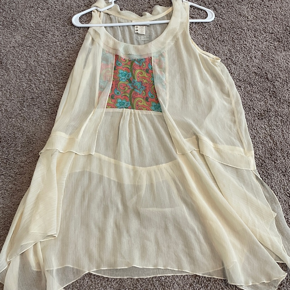 Sheer layering tank